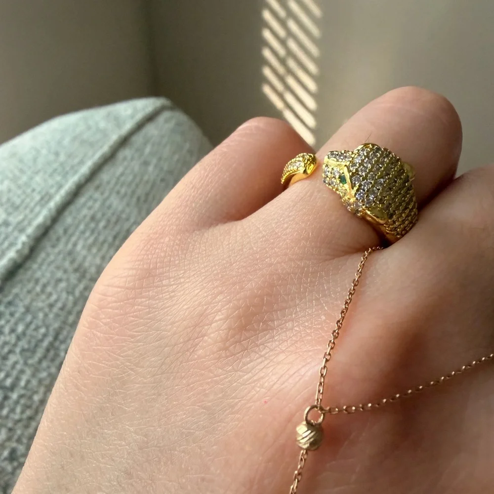 Panthere Gold Ring - Picture 3 of 7